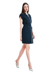 Cosette Linen Trench Dress