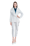 Sohila Satine Mid-Length Trench