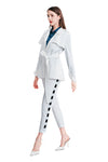 Sohila Satine Mid-Length Trench