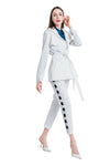 Sohila Satine Mid-Length Trench