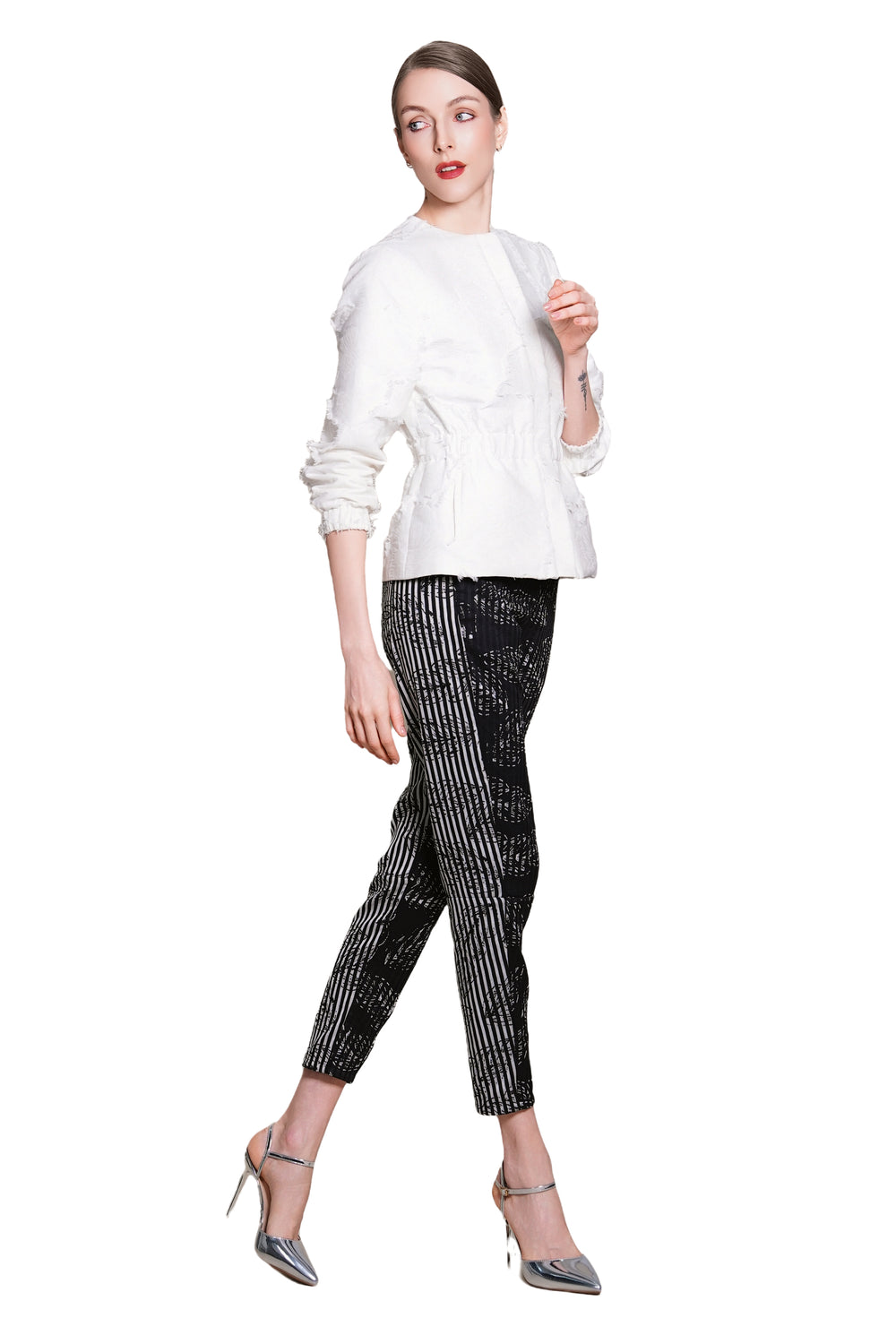 Romina Puff Sleeves Jacket