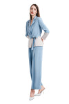 Armonie Silk Crepe Trousers