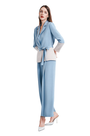 Armonie Silk Crepe Trousers