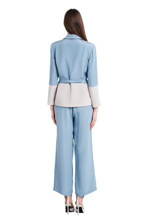 Armonie Silk Crepe Trousers