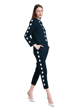 Cavon Ribbon Linen Trousers