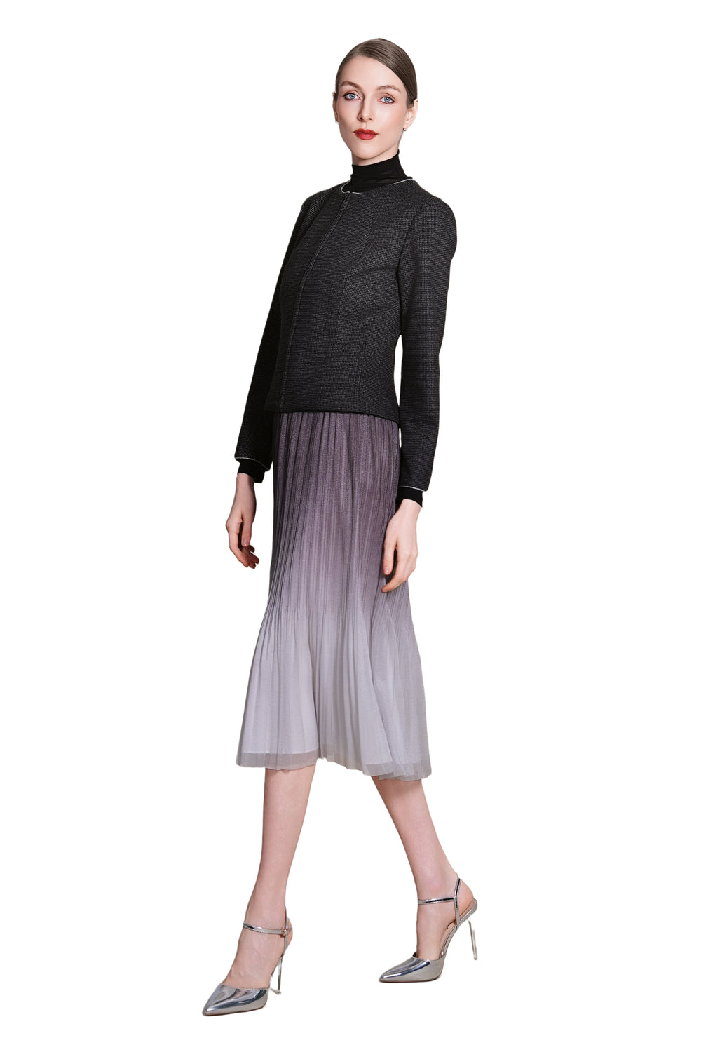 Maddy Slim Fit Zip Front Jacket