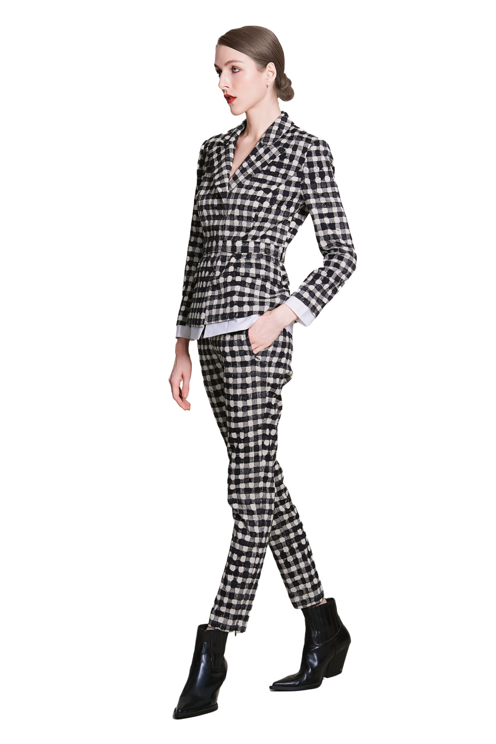 Gaila Slim Fit Belted Blazer