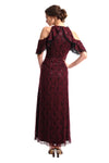 Janisa Lace Sequins Patterned Gown