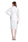 Josi Organza Burnout Blazer