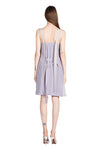 Gisella Two-Toned Silk Crepe Tent Dress