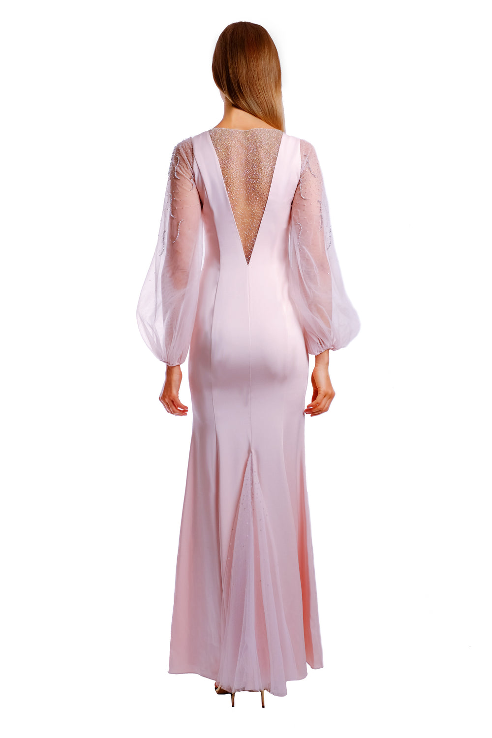 Madeline Balloon Sleeves Gown