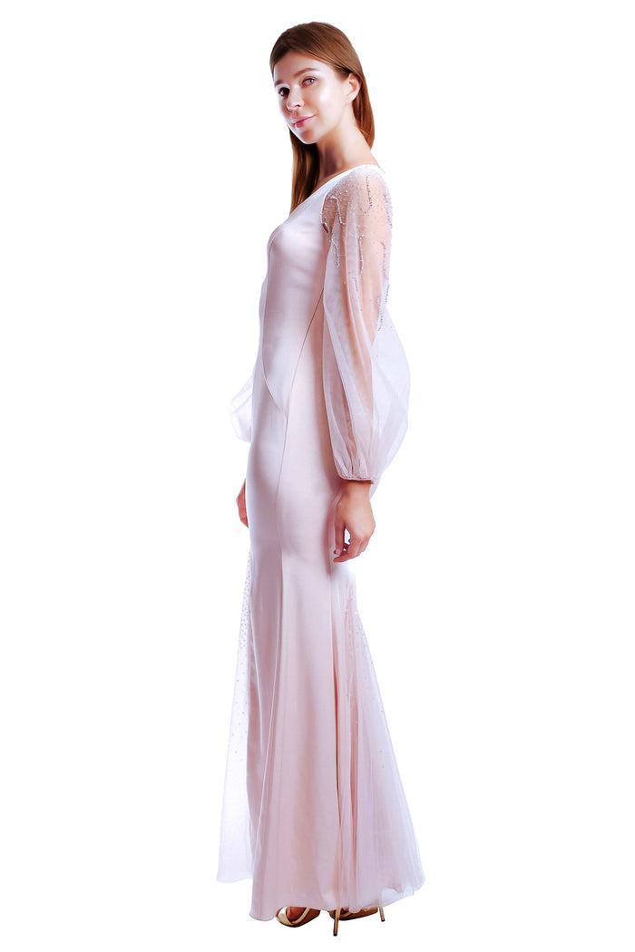 Madeline Balloon Sleeves Gown