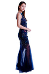 Adrianne One Shoulder Butterfly Gown