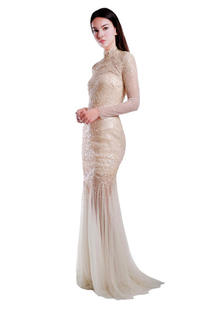 Rebecca Mermaid Sequins Gown