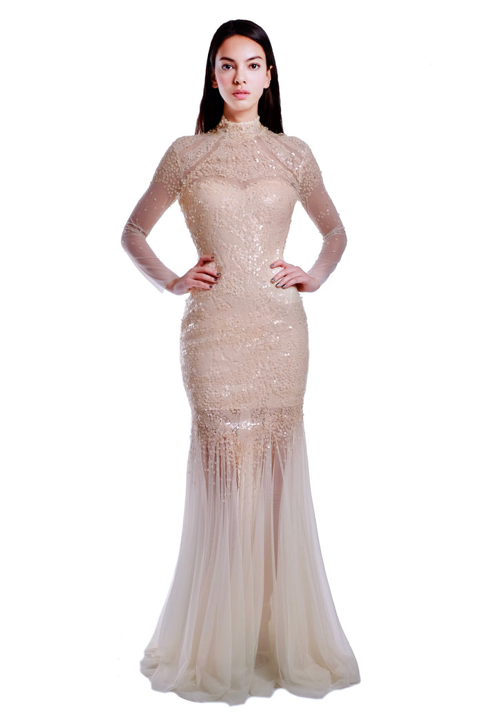 Rebecca Mermaid Sequins Gown