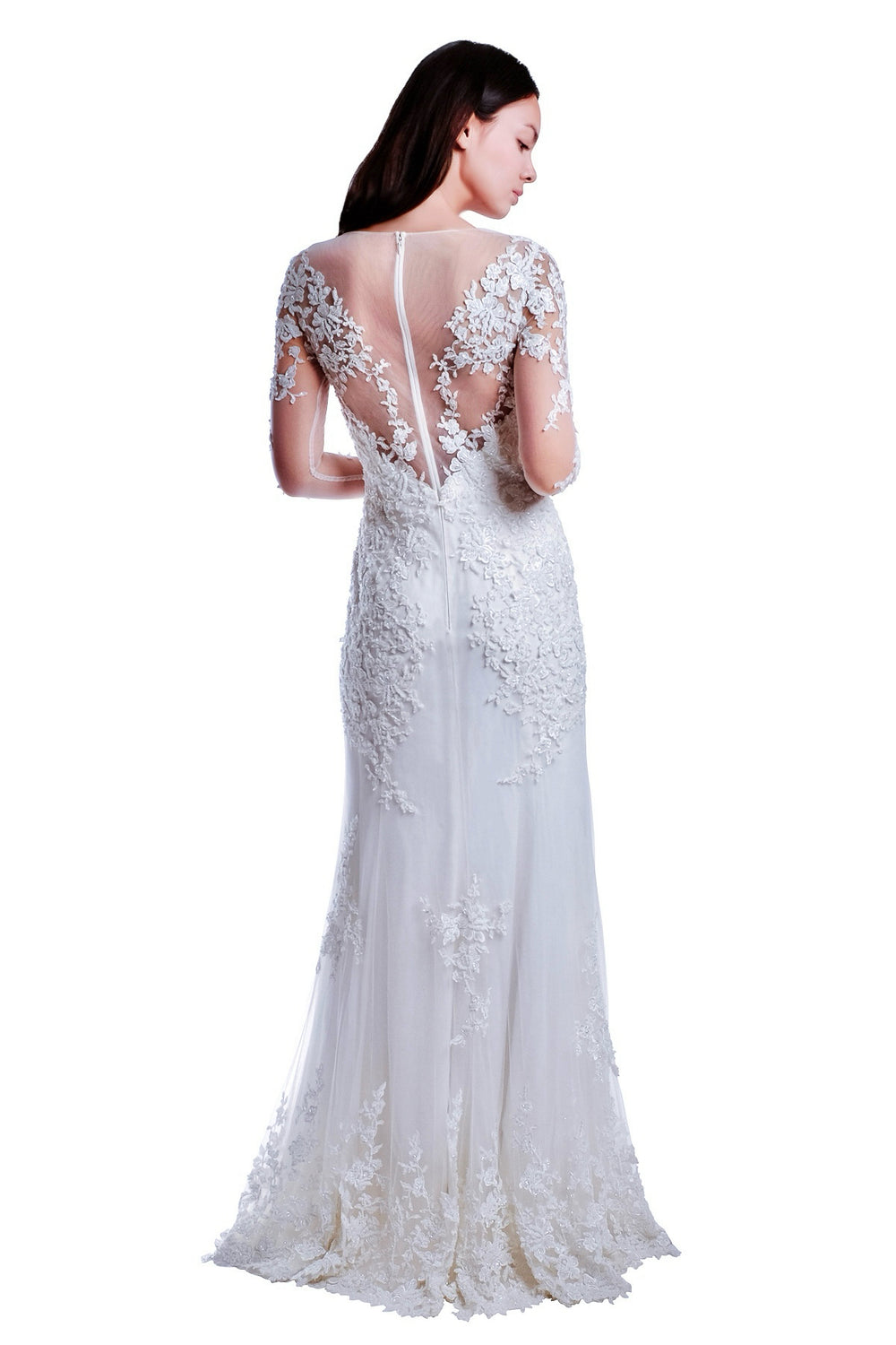 Julippa Long Sleeves Lace Gown