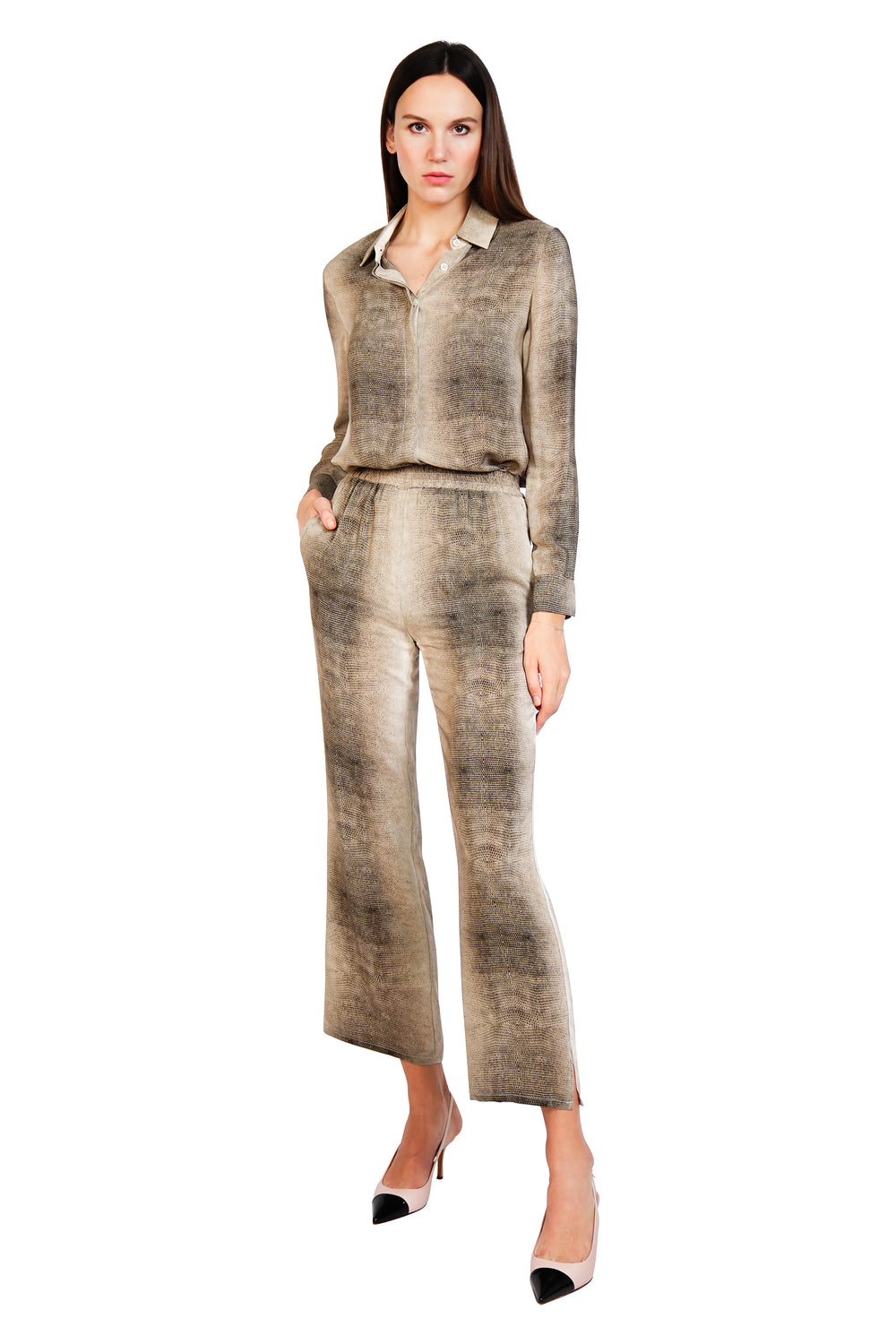 Rea Luxe PJ Style Shirt