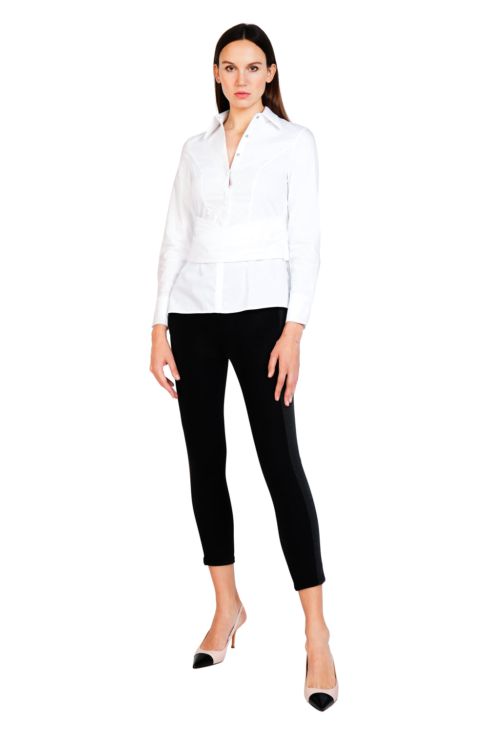 Wilda Wrap Effect Shirt