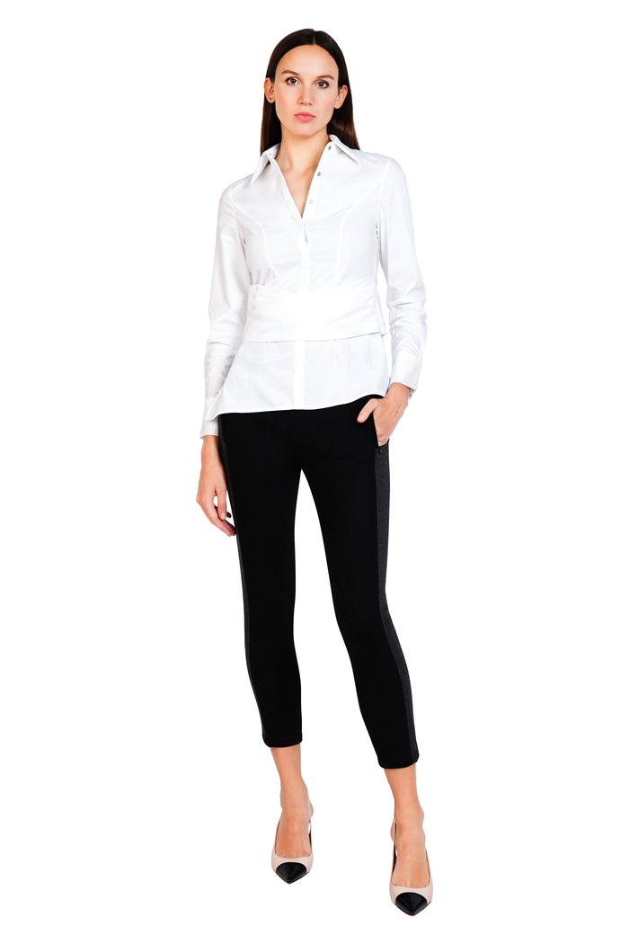 Tanka Panel Taper Trousers