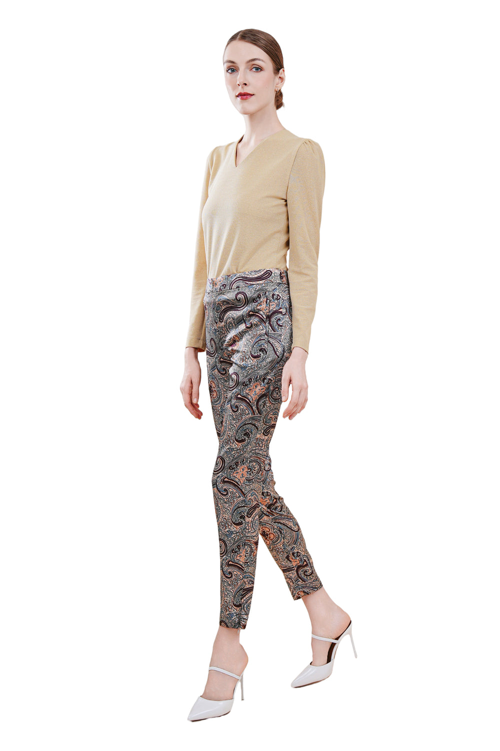 Maia Shimmery Top (V-neck)