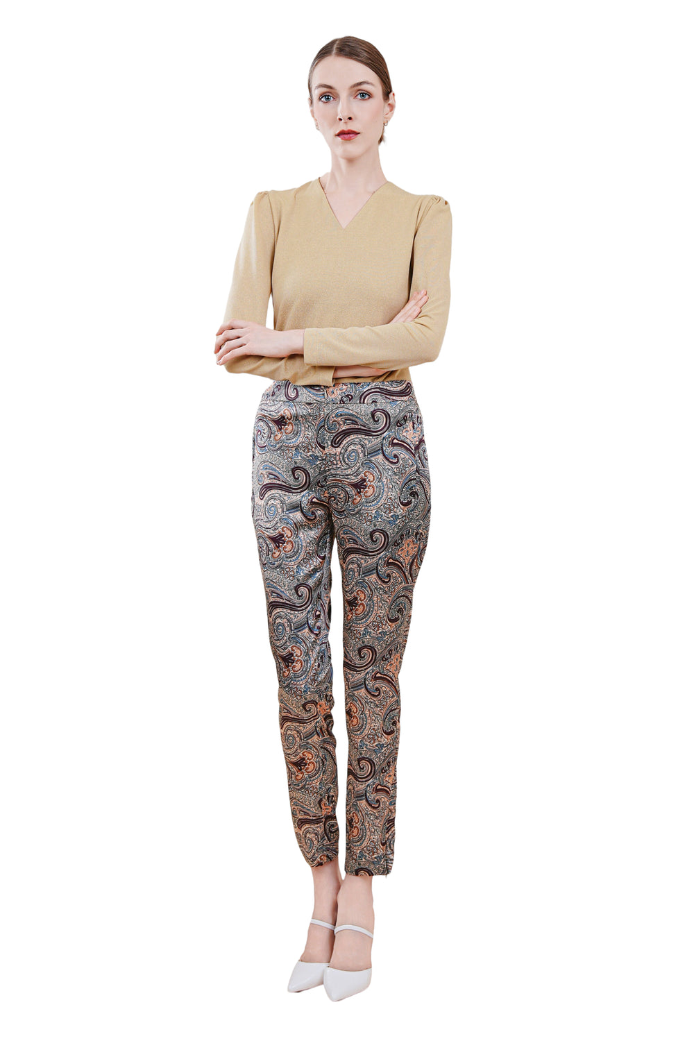 Jadina Silk Pants