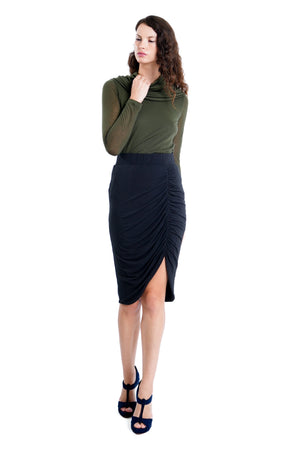 Freya Drapery Jersey Skirt