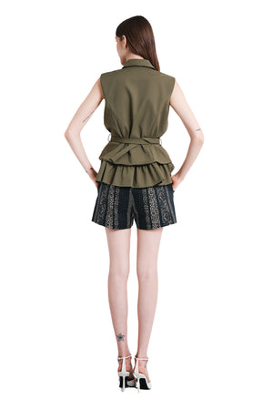 Kassy Shorts in Vintage Print