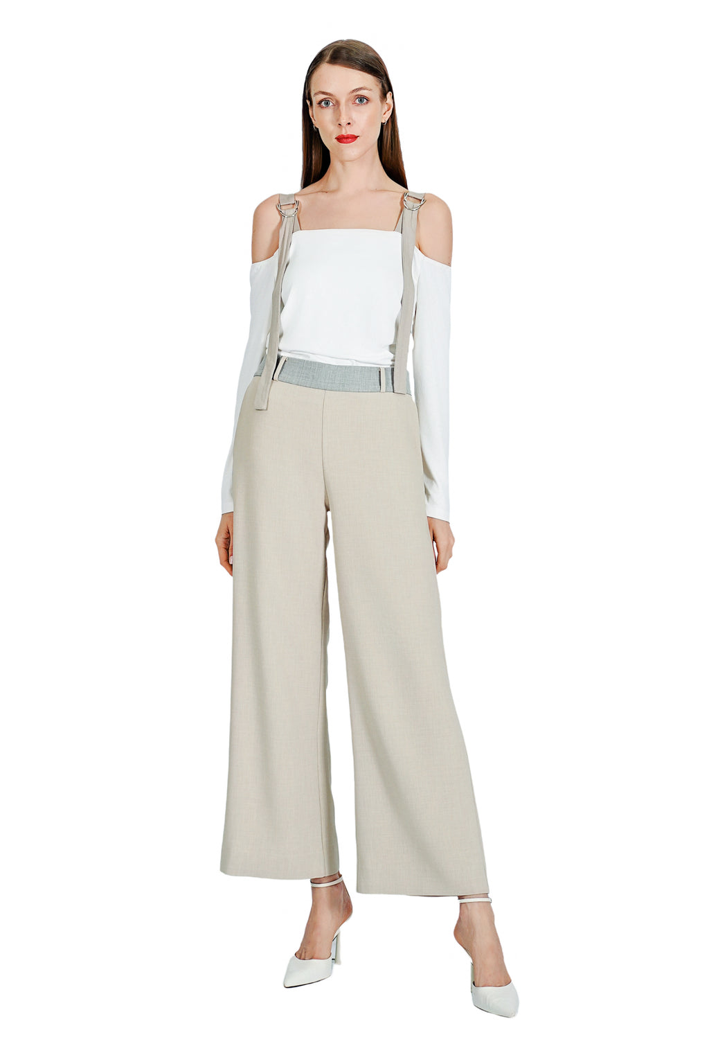 Zeiya Two-Toned Trousers