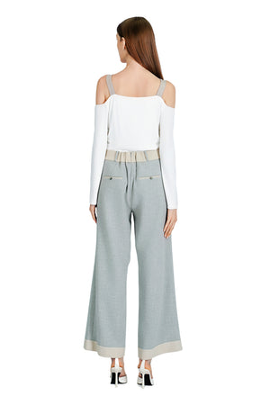 Zeiya Two-Toned Trousers