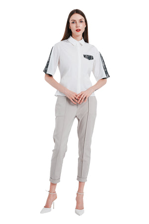 Cassy Opening Sleeves Shirt