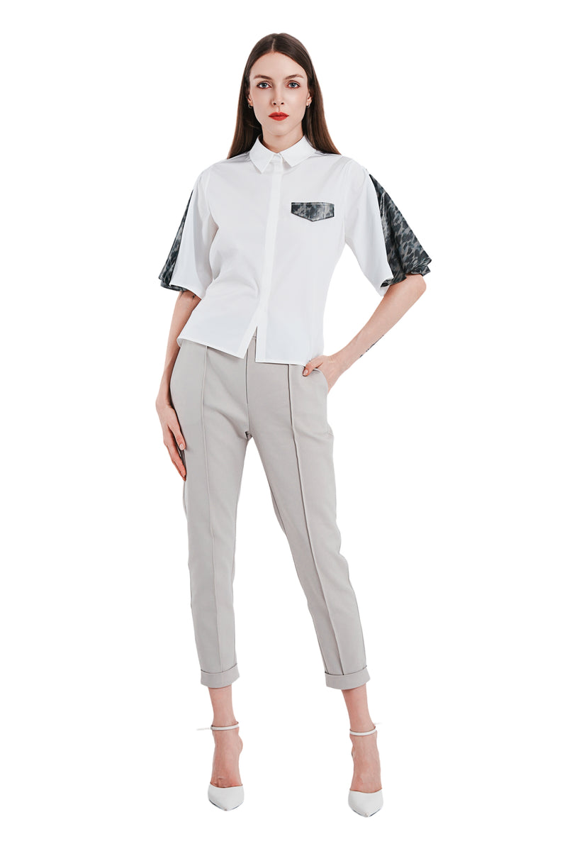 Cassy Opening Sleeves Shirt