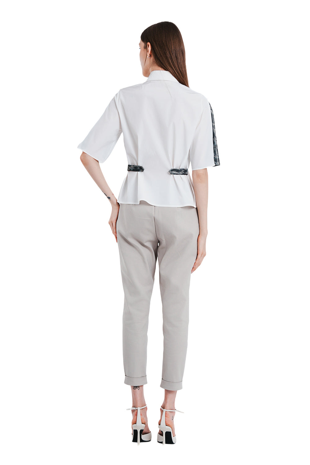 Cassy Opening Sleeves Shirt