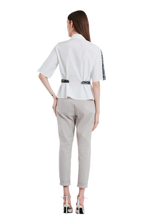 Cassy Opening Sleeves Shirt