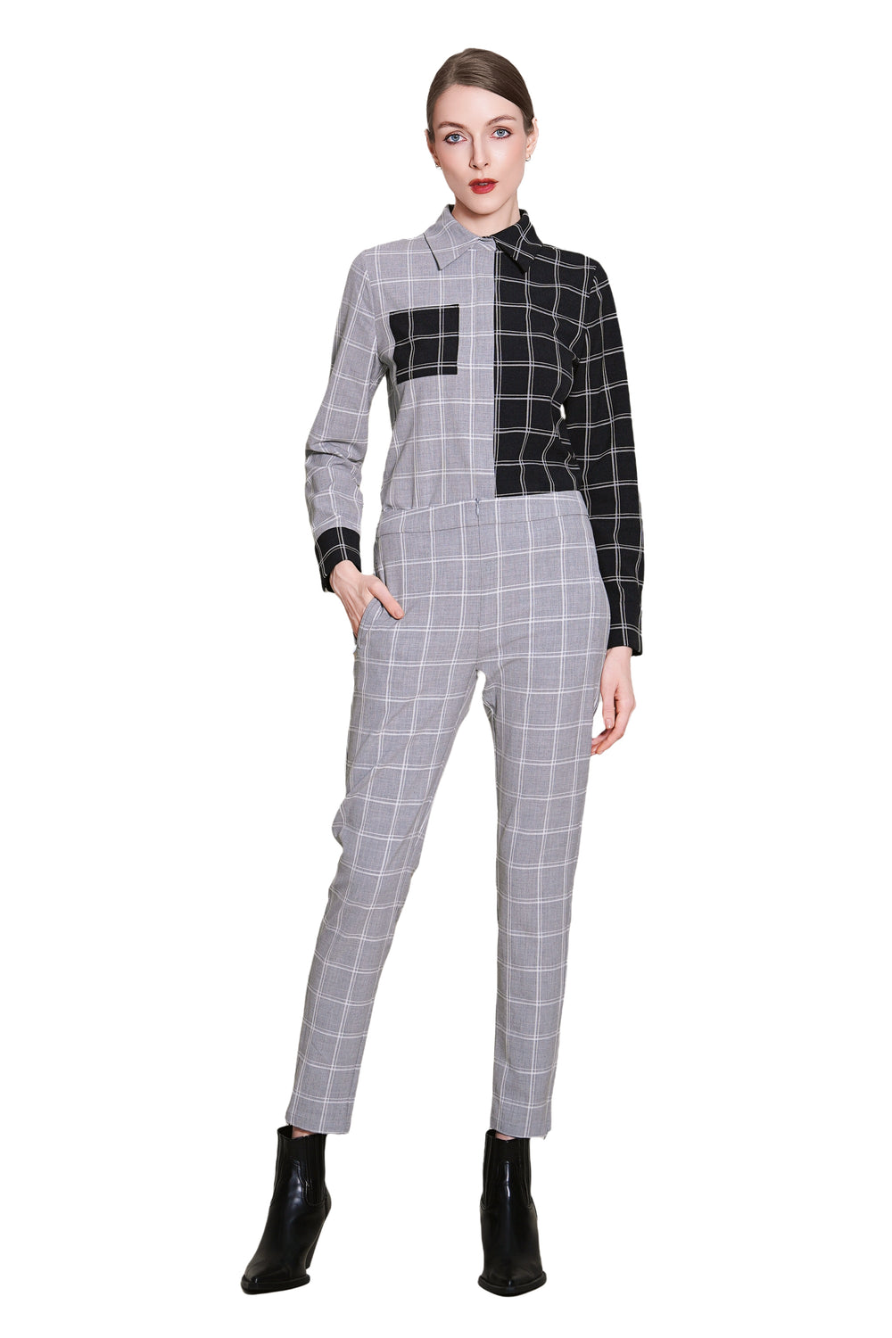 Mosie Patchwork Design Top
