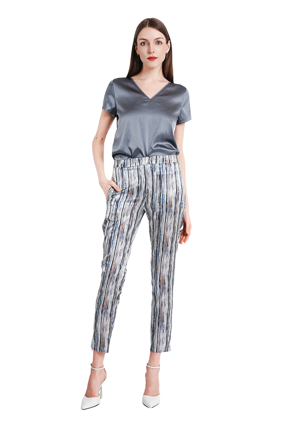 Jardina Silk Charmeuse Trousers 2025 New Colors