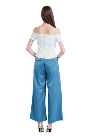 Jini Off-Shoulder Top in White