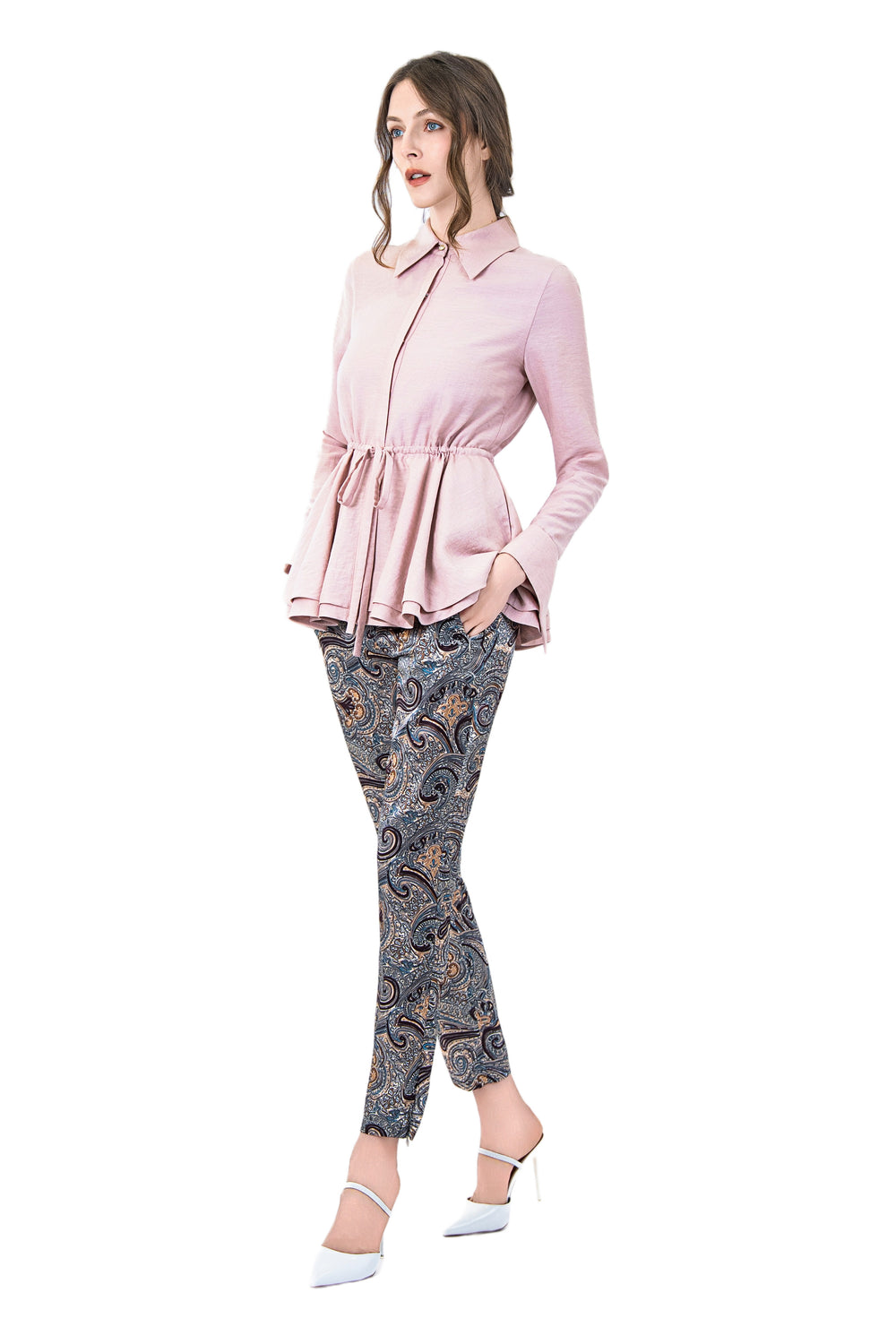 Jadina Silk Pants