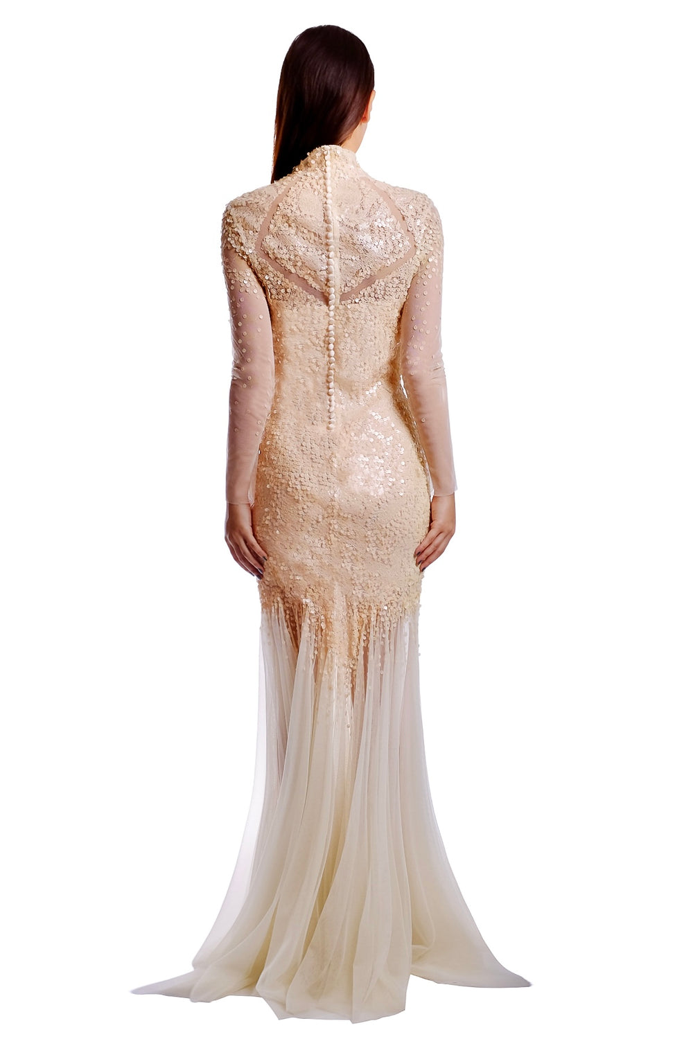 Rebecca Mermaid Sequins Gown