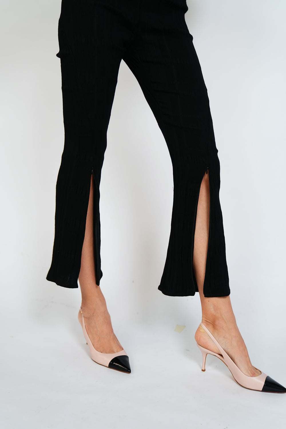 Vesta Front Zipper Curvy Pants