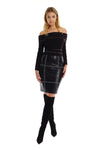 Sadie Studded Leather Skirt