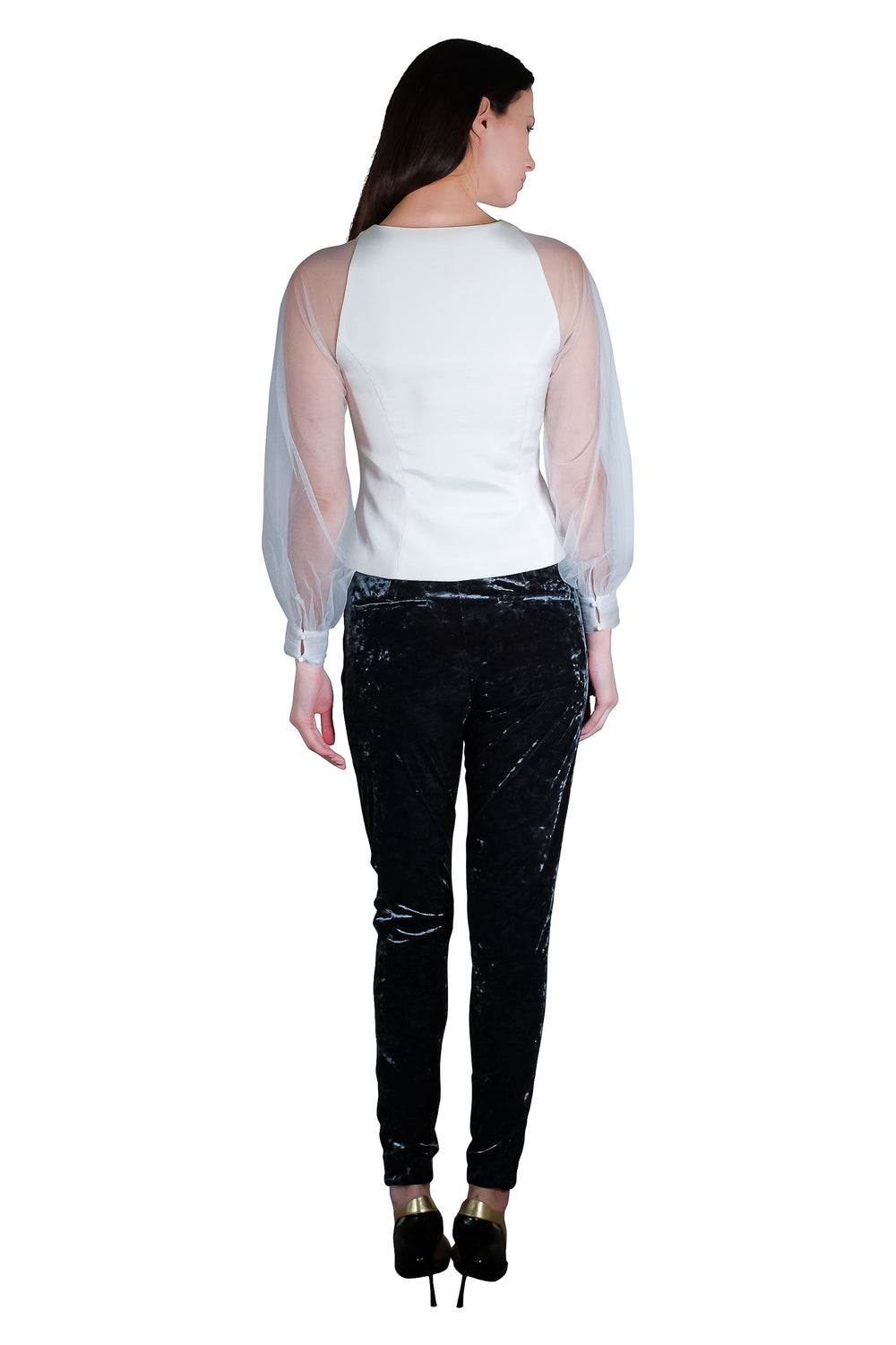 Tyra velvet pants