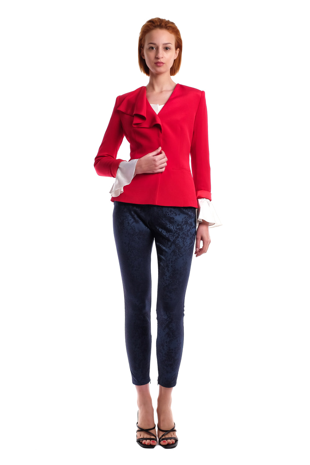 Ally Silk Crepe Jacket