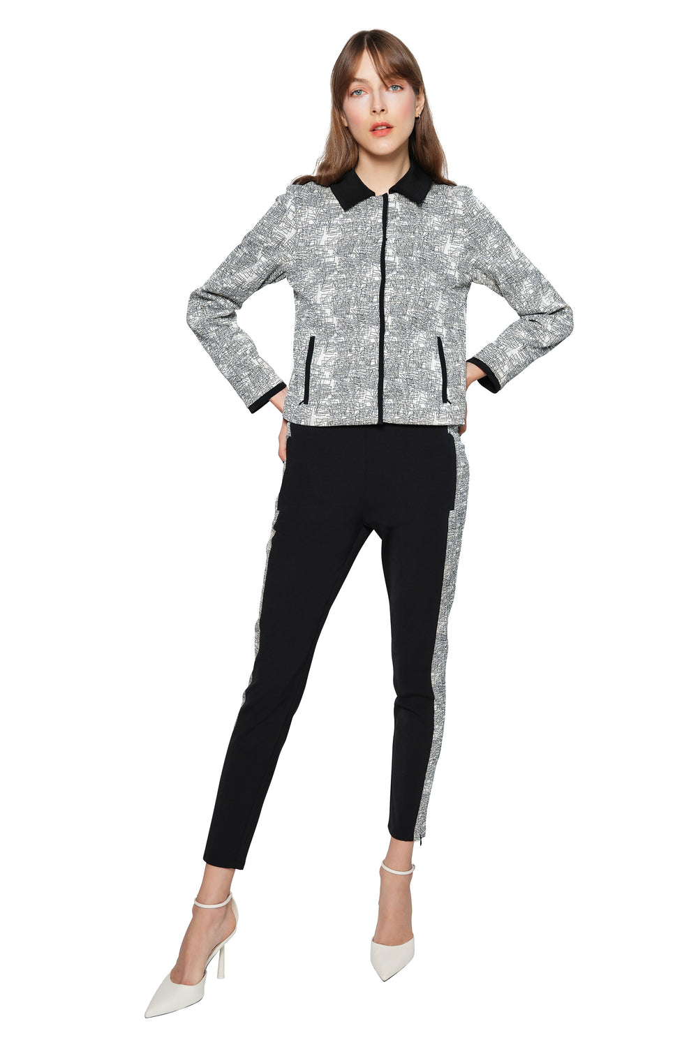 Miss Tang Jacquard Jacket