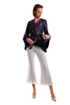 Yvette Silk Print Kimono Jacket