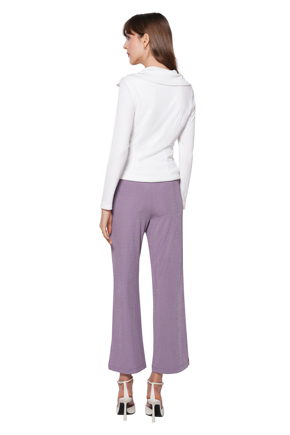 Raya Rib Knit Zipper Top