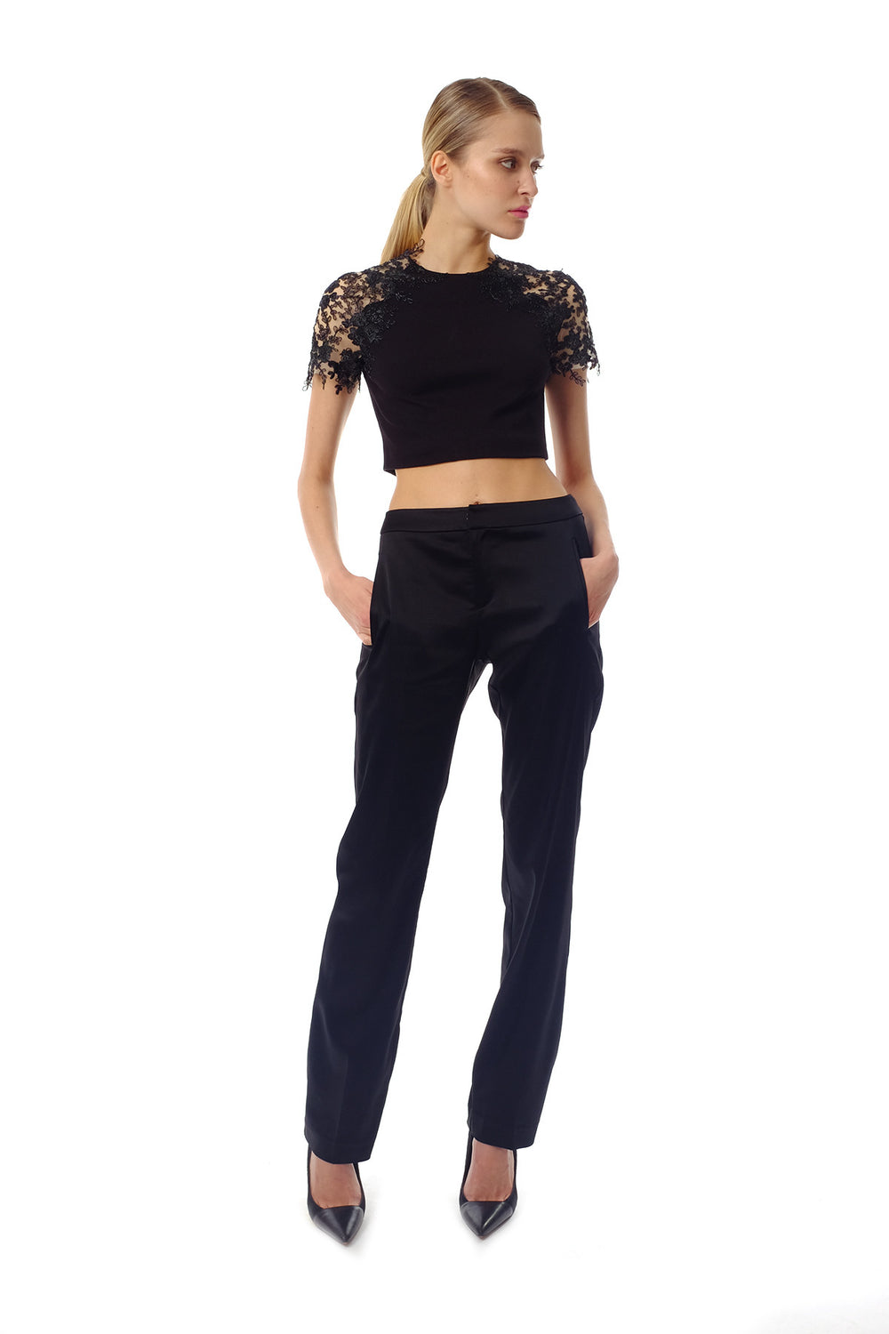 Flora Lace Top
